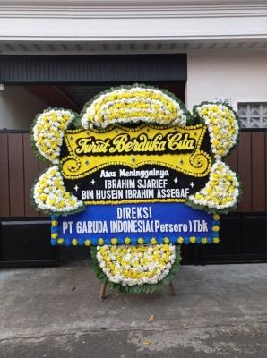 Papan Bunga Duka di Suka Damai