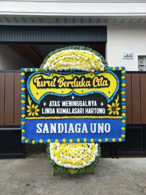 Papan Bunga Duka di Suka Damai
