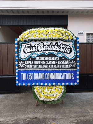 Papan Bunga Duka di Suka Damai